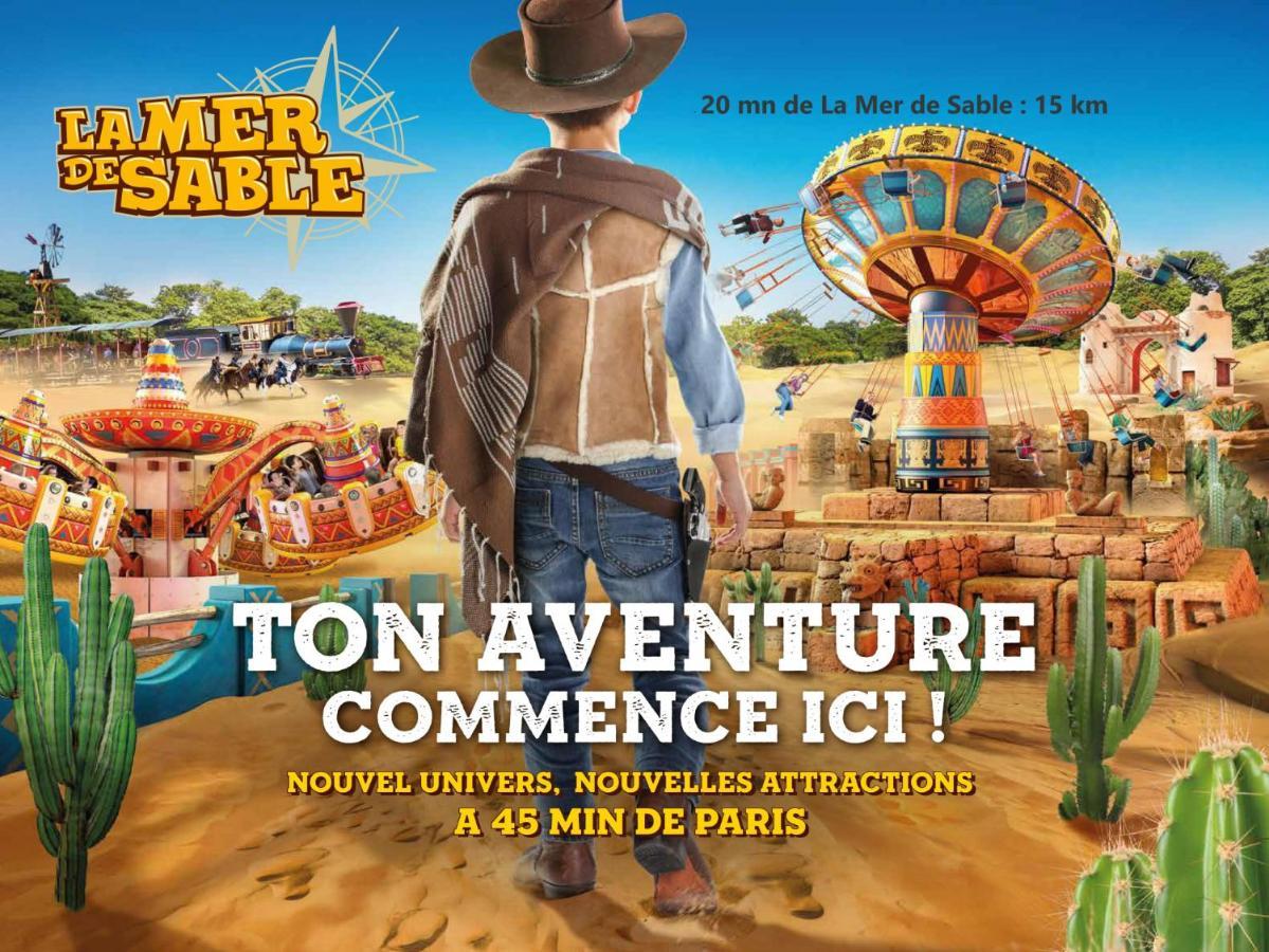 Studio Orange - Parc Asterix - Mer De Sable - Villepinte - Aeroport Cdg Vemars Dış mekan fotoğraf